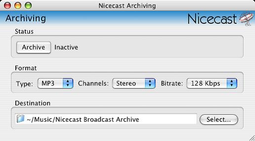 configure nicecast server